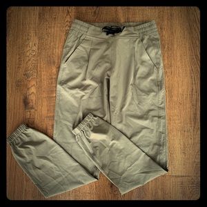 Pleated tech “On the Go” jogger pants